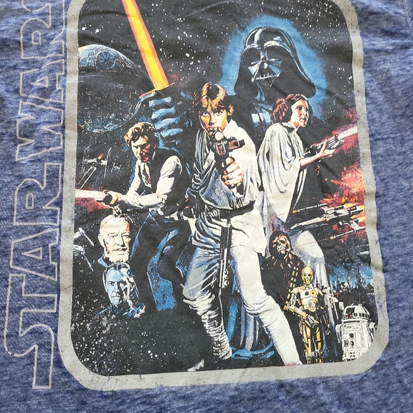 NWT Men's S(34/36) Star Wars Mad Engine Lightweight T-Shirt - Picture 2 of 6